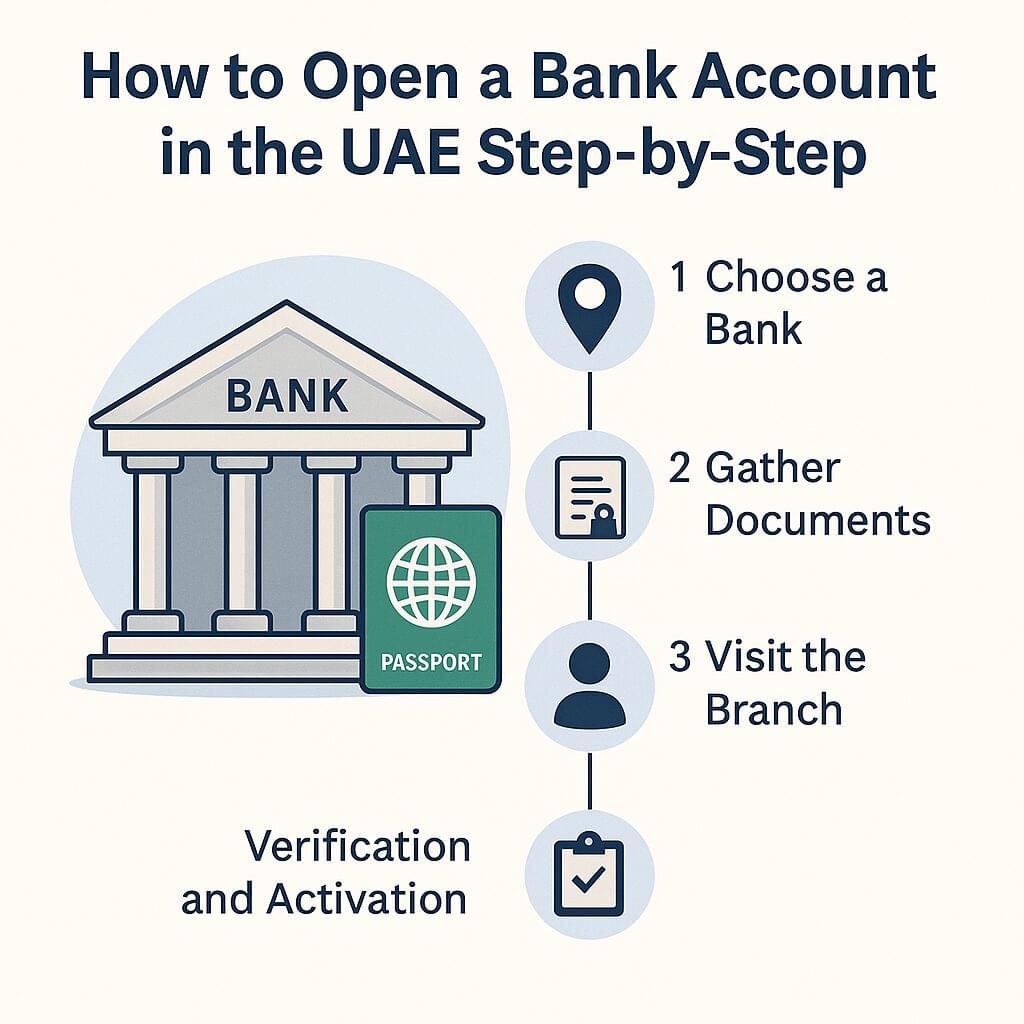 Best UAE Bank Account Opening Guide 2025 1 How to Open a Bank Account in the UAE Step-by-Step
