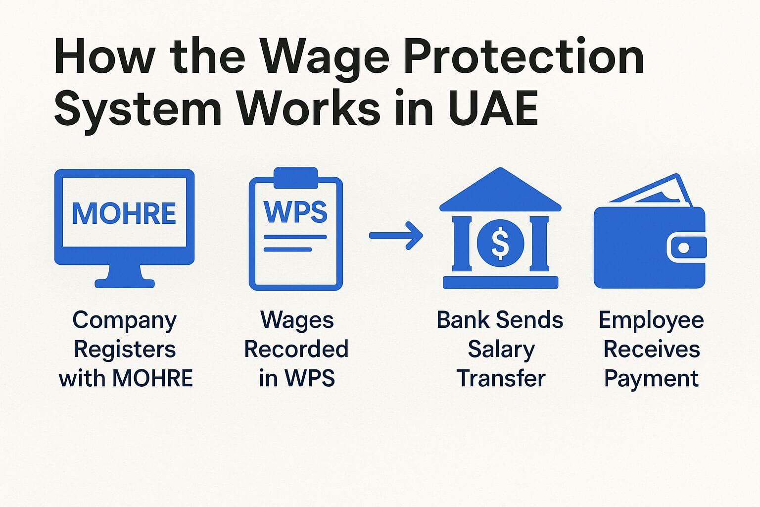 What Is WPS in UAE? Complete Guide to the Wage Protection System (2025 Update) 1 How the Wage Protection System Works in UAE
