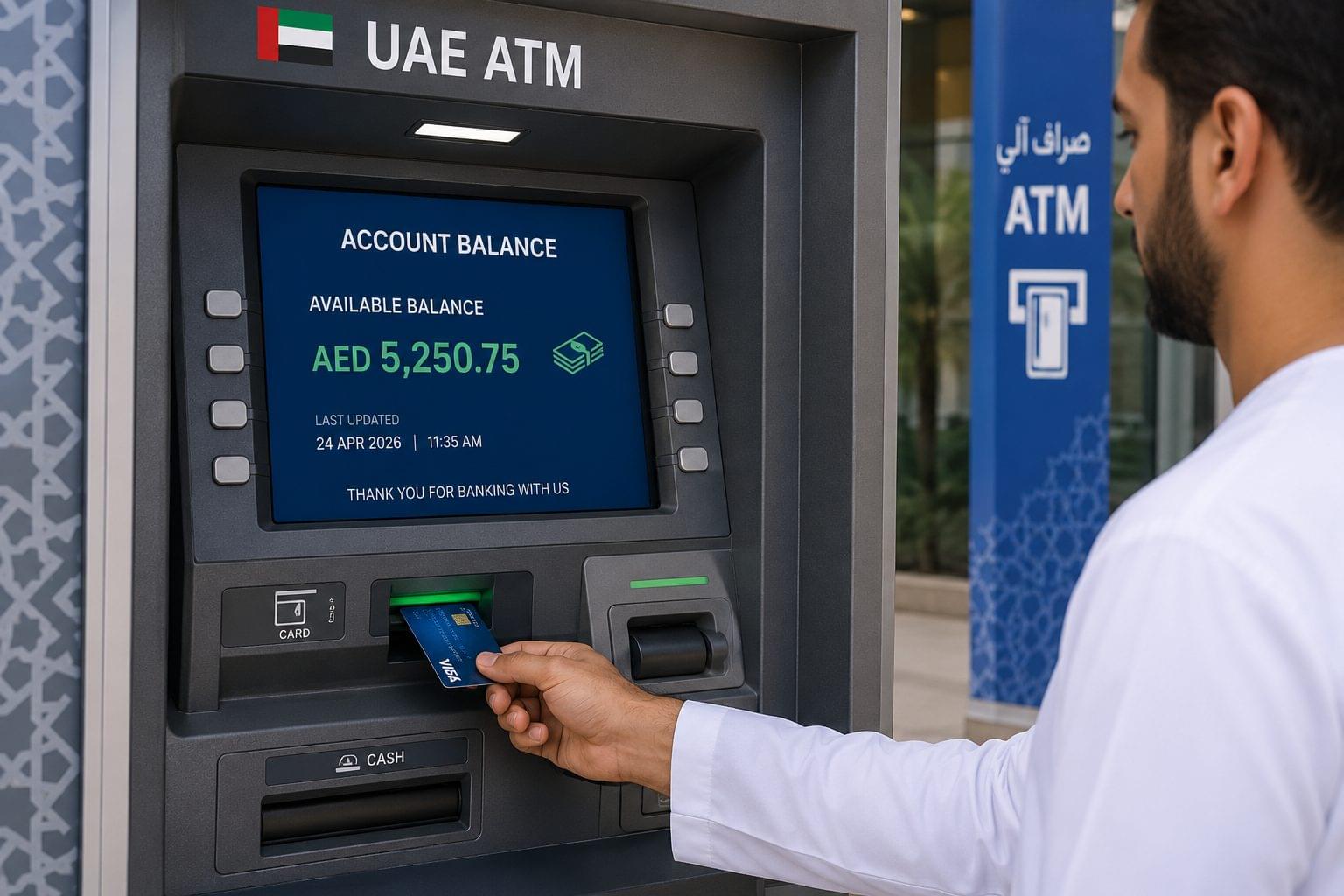 ATM Balance Check UAE: 5 Fast Methods for All Major Banks 1 ATM Balance Check