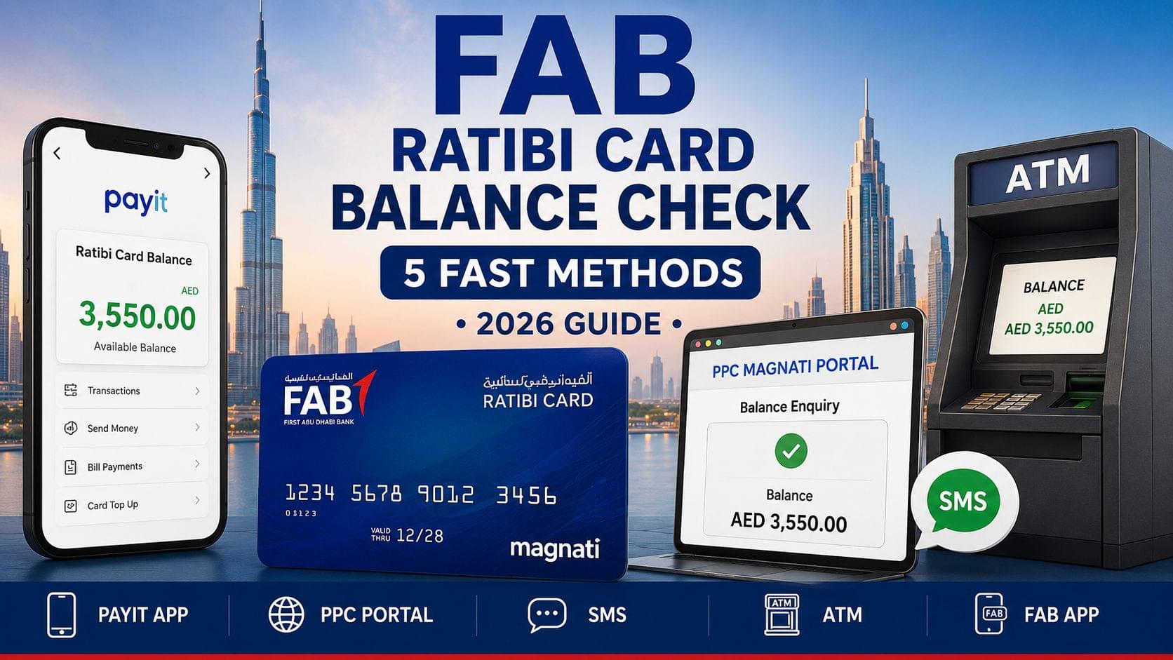 FAB Ratibi Card Balance Check