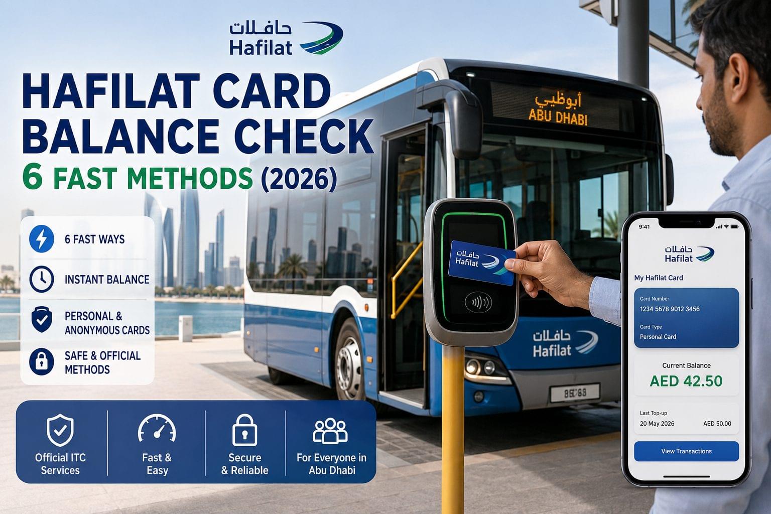 hafilat card balance check